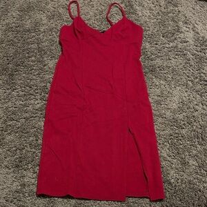 Elegant Red Forever 21 Dress
